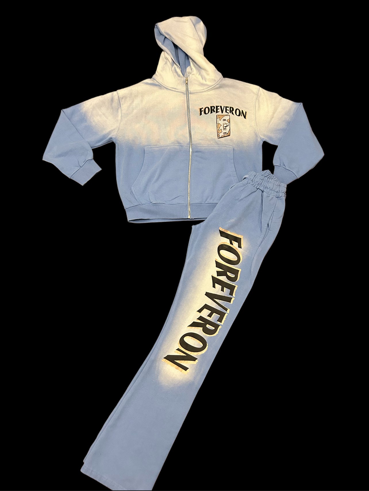 FOREVER ZIPPER JOGGYS