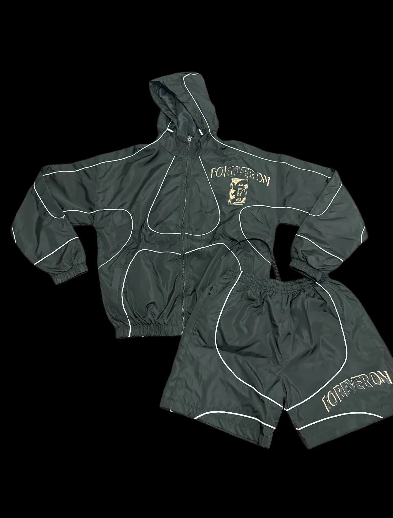 FOREVERON Windbreaker & Shorts Set