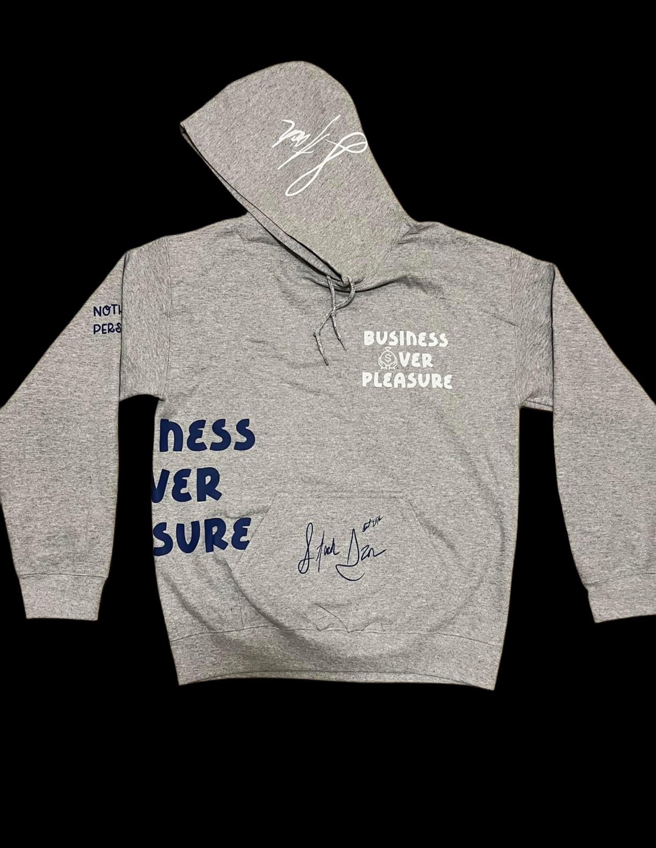 BUSINESS OVER PLEASURE Hoodie
