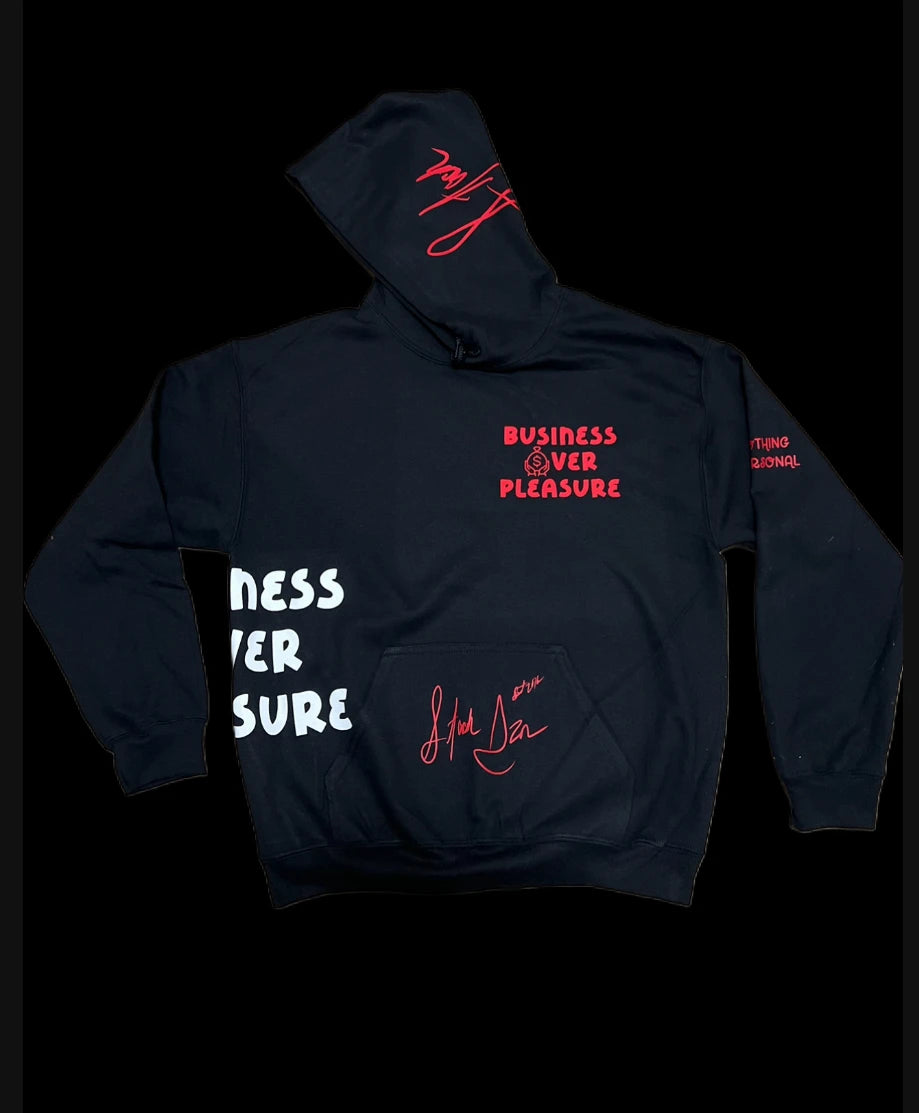 BUSINESS OVER PLEASURE Hoodie