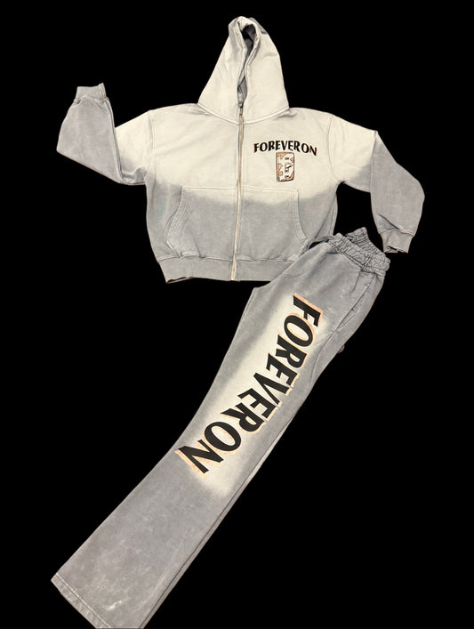 FOREVER ZIPPER JOGGYS