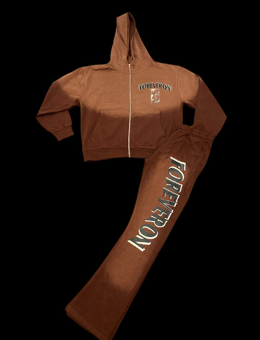 FOREVER ZIPPER JOGGYS