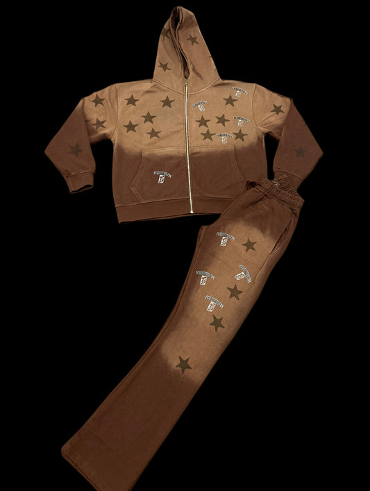 FOREVER ZIPPER JOGGYS