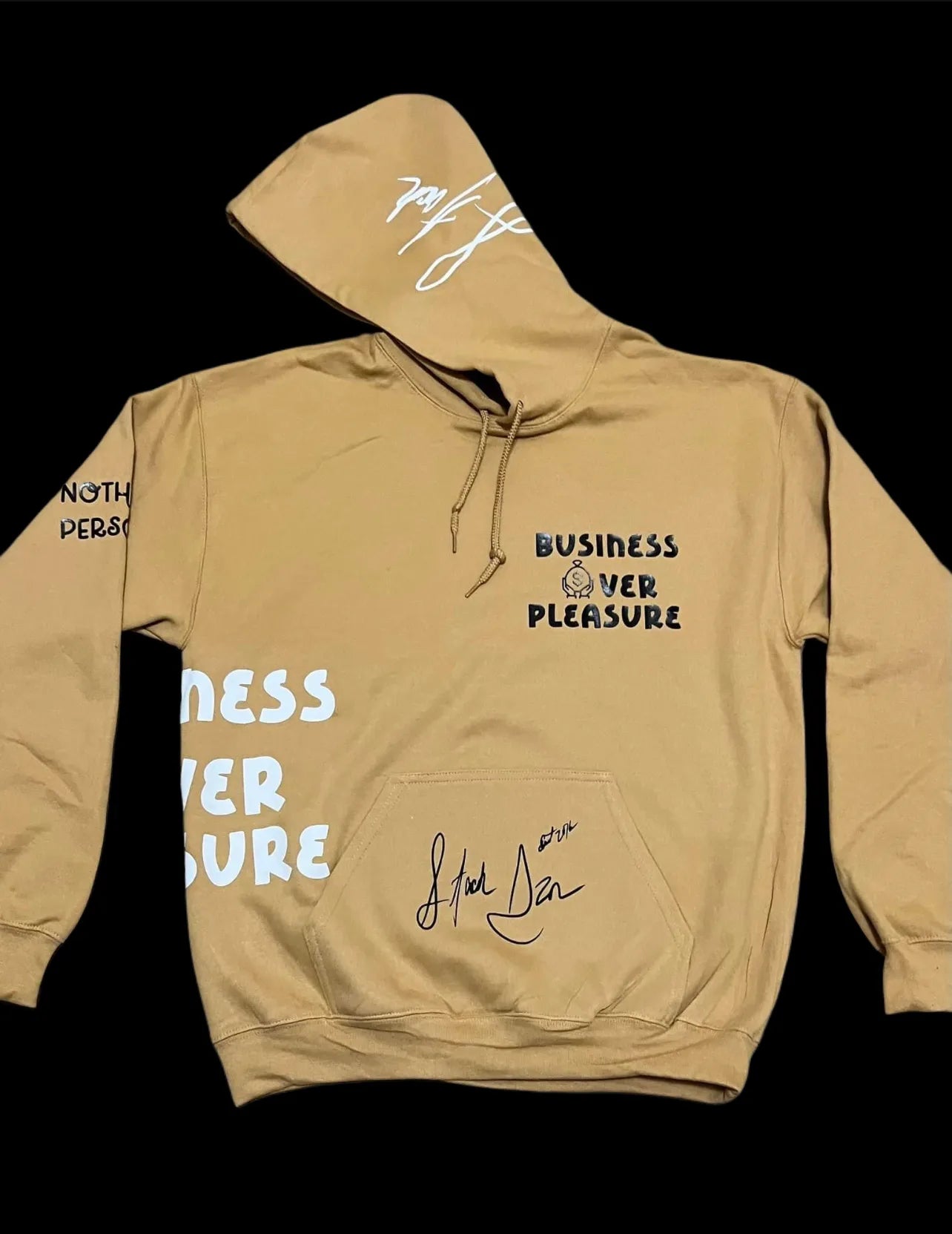 BUSINESS OVER PLEASURE Hoodie