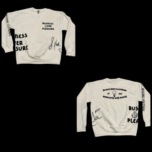 BUSINESS OVER PLEASURE Sweatshirt